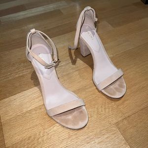 Aldo nude size 8 heels.